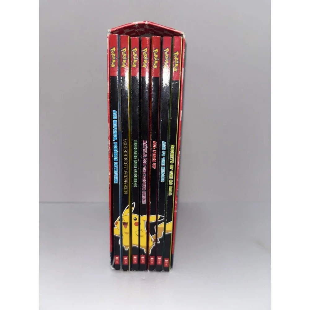 Pokemon Adventure Collection (Boxed Set of 8) Paperback Chapter Books